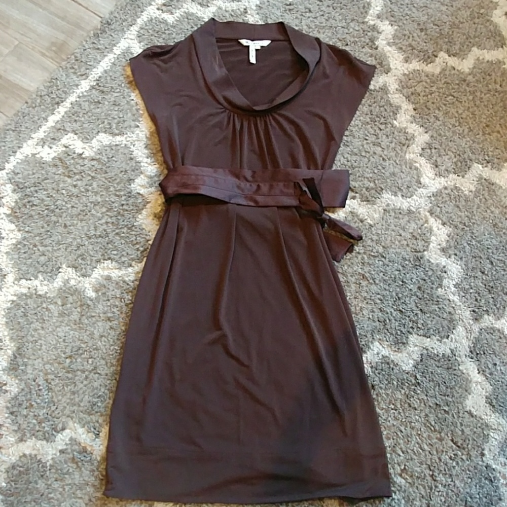 Bcbg brown dress